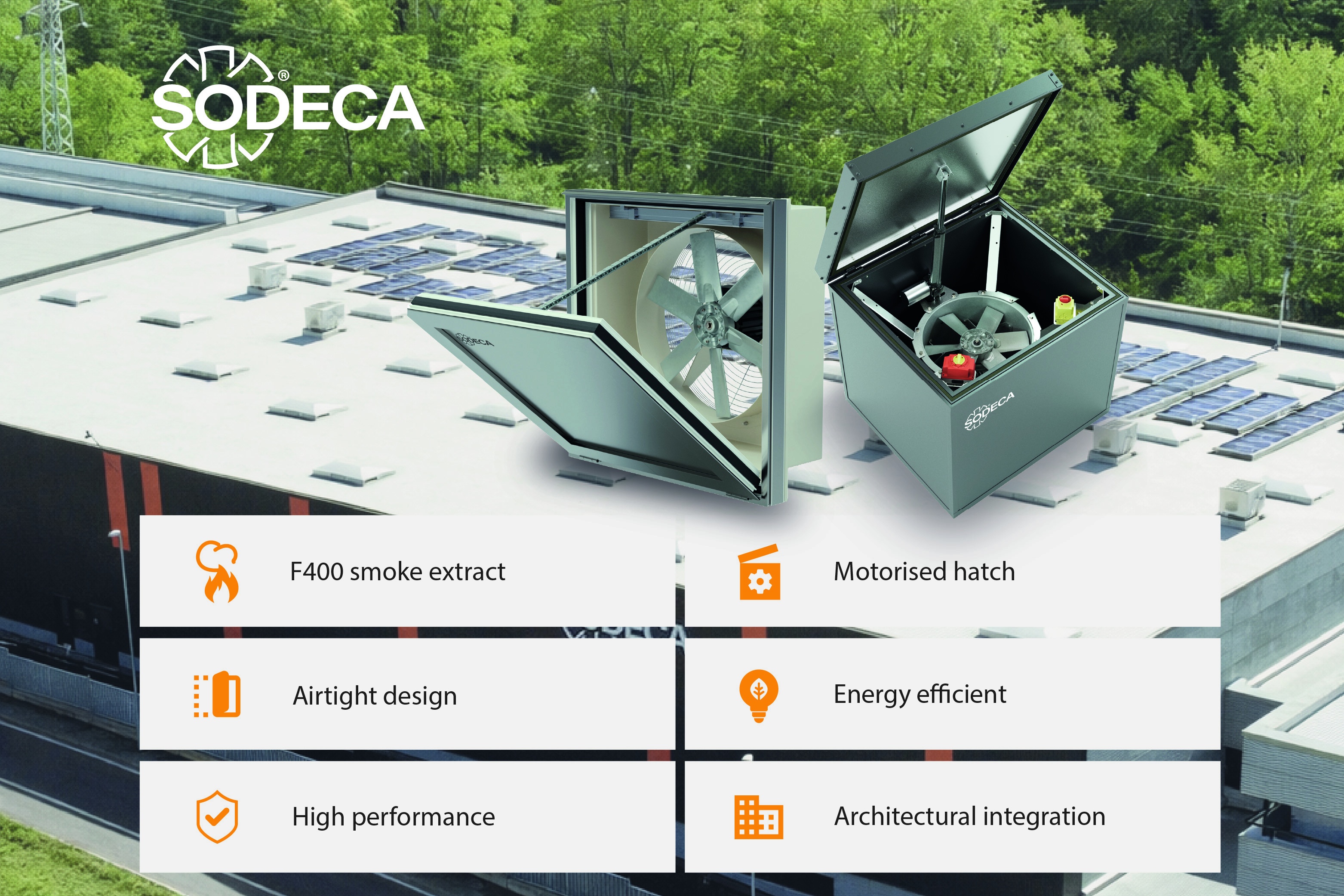 Solutions that improve energy efficiency in buildings: ventilation systems with motorised dampers