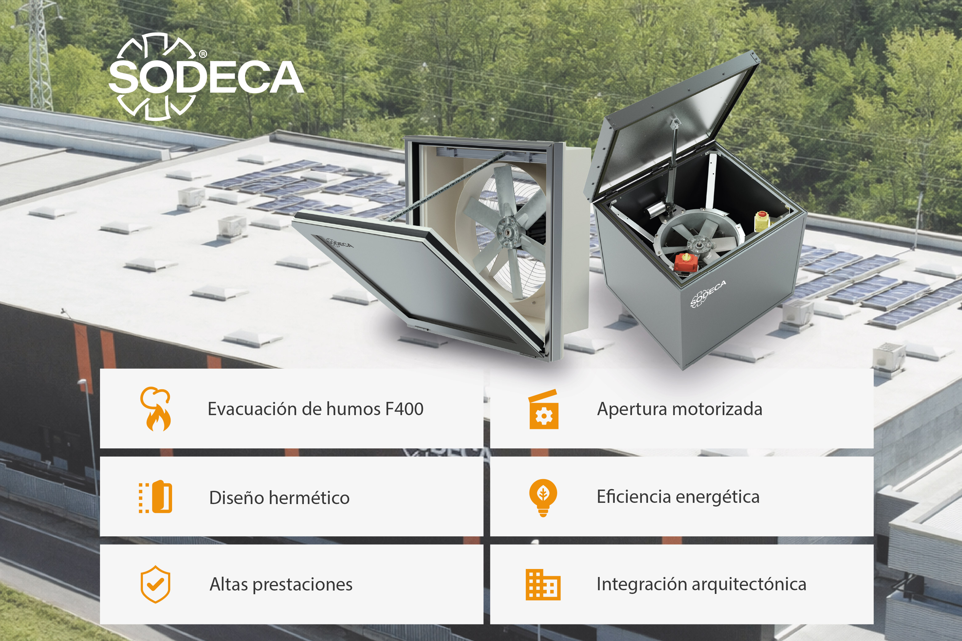 Soluciones que mejoran la eficiencia energética en los edificios: sistemas de ventilación con compuertas motorizadas