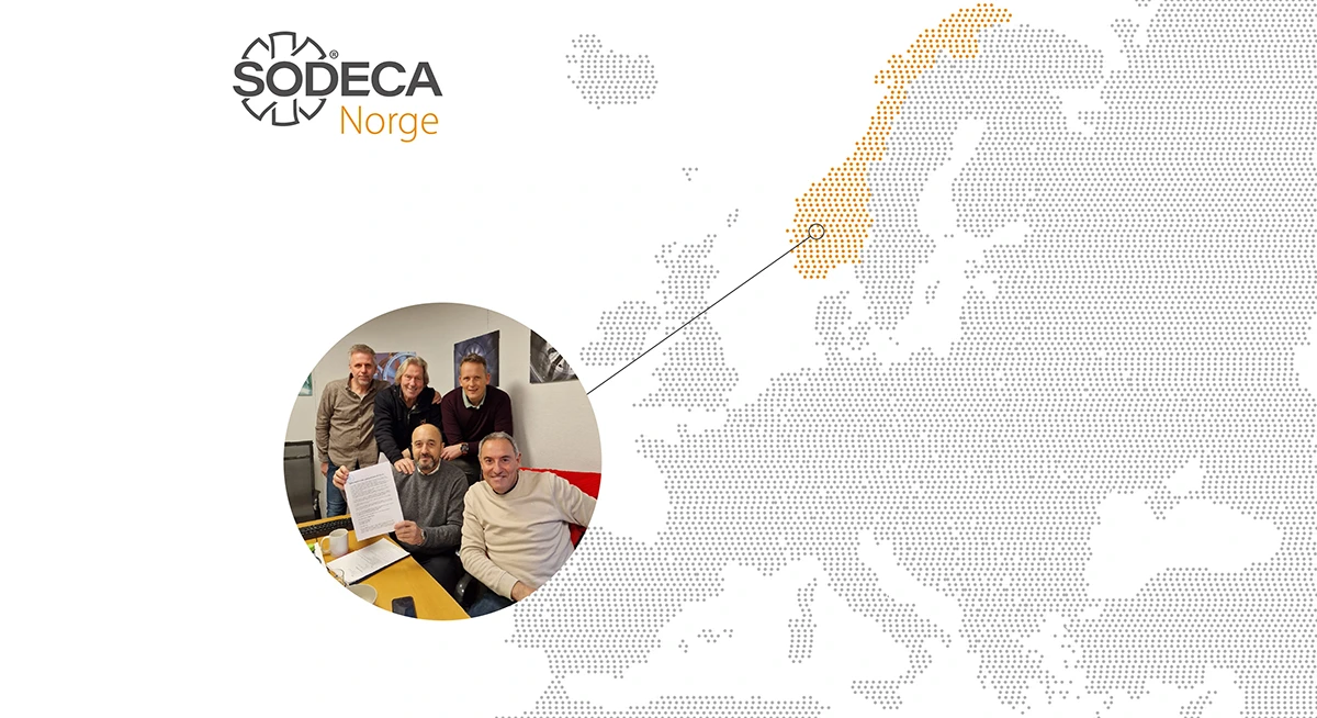 SODECA continues to grow with the incorporation of SODECA Norge