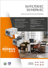 UNITÉS DE FILTRATION D’AIR HAUT RENDEMENT