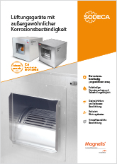 LÜFTUNGSGERÄTE MIT AUSSERGEWÖHNLICHER KORROSIONSBESTÄNDIGKEIT