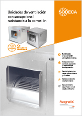 UNIDADES DE VENTILACIÓN CON EXCEPCIONAL RESISTENCIA A LA CORROSIÓN