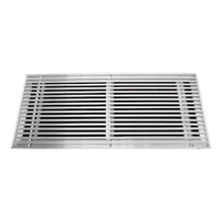 Floor-mount grilles